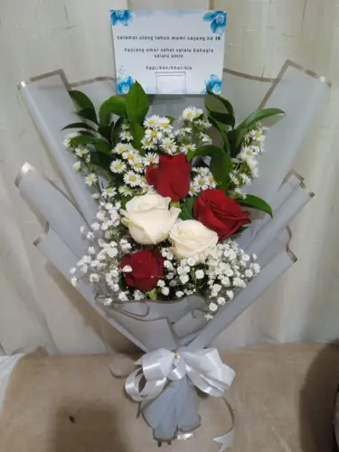 Buket Bunga sawojajar Cepat
