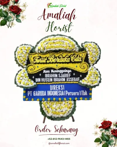 Papan Bunga Duka sawojajar