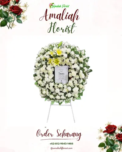 Krans Bunga Duka Cita sawojajar