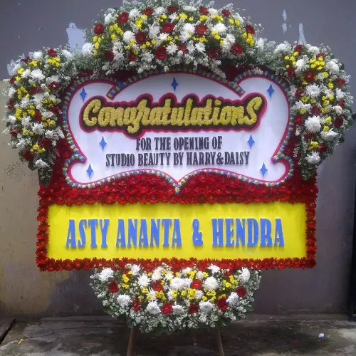 Papan Bunga Opening sawojajar